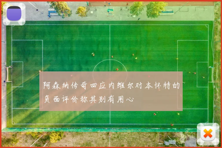 阿森纳传奇回应内维尔对本怀特的负面评价称其别有用心