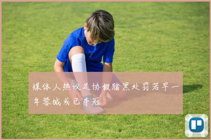 媒体人热议足协假赌黑处罚若早一年蓉城或已夺冠